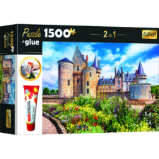 Trefl : Loire menti kastély puzzle ragasztóval - 1500 darabos (26183) (26183) puzzle, kirakós