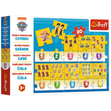 Trefl Mancs őrjárat 20 db-os oktató puzzle Számok - Trefl puzzle, kirakós