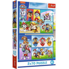 Trefl : Mancs őrjárat kalandok - 2 x 70 darabos puzzle puzzle, kirakós