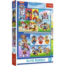 Trefl : Mancs őrjárat kalandok - 2 x 70 darabos puzzle puzzle, kirakós