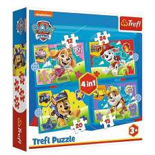 Trefl Mancs őrjárat puzzle 4 az 1-ben puzzle, kirakós