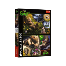 Trefl Marvel: Én vagyok Groot 2x200db-os puzzle - Trefl puzzle, kirakós