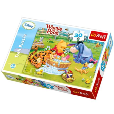 Trefl Micimackó: Malacka pancsol 30db-os puzzle (18198) (T18198) puzzle, kirakós