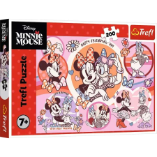 Trefl : Minnie egér - 200 darabos puzzle puzzle, kirakós