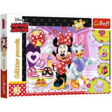Trefl Minnie és Daisy csillám puzzle 100db-os - Trefl puzzle, kirakós