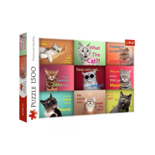 Trefl Mókás cicák 1500 db-os puzzle - Trefl puzzle, kirakós