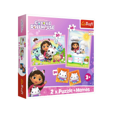Trefl Netflix: Gabi babaháza 2 az 1-ben puzzle + memóriajáték puzzle, kirakós