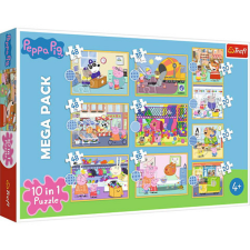 Trefl Peppa malac 10 az 1-ben puzzle - Trefl puzzle, kirakós