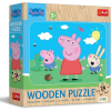 Trefl Peppa malac 24db-os fa puzzle - Trefl