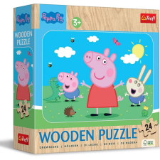 Trefl Peppa malac 24db-os fa puzzle - Trefl puzzle, kirakós