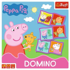 Trefl : Peppa malac dominó (02066) (02066) kreatív és készségfejlesztő