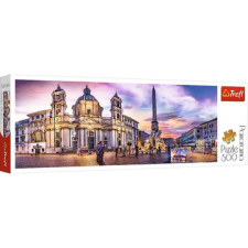 Trefl : piazza navona, róma panoráma puzzle - 500 darabos puzzle, kirakós