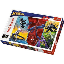 Trefl Pókember fejjel lefelé puzzle 100db-os (16347) (T16347) - Kirakós, Puzzle puzzle, kirakós