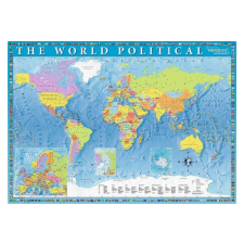 Trefl Politikai Világtérkép puzzle 2000 db-os Trefl 85x58 cm puzzle, kirakós