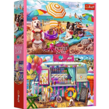 Trefl Puzzle – 2×500 – Ünnepi idő Trefl 37533- 27826 (5900511375336) puzzle, kirakós