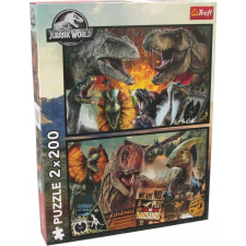 Trefl Puzzle Jurrasic World 2x200 db-os 13316 (13316 TR) puzzle, kirakós