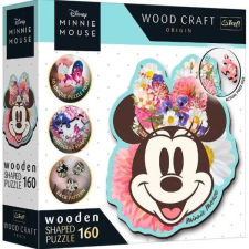 Trefl Puzzle Wood Craft: Disney, Minnie egér - 160 darabos puzzle fából (227268/20193) (20193) puzzle, kirakós