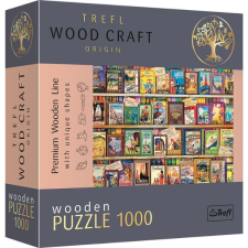 Trefl Puzzle Wood Craft: Útikönyvek – 1000 darabos puzzle fából puzzle, kirakós