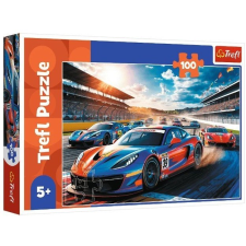 Trefl Rejtvény – 100 – Fast Racer – Trefl 17403 – 27025 (17403) puzzle, kirakós