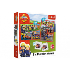 Trefl Sam a tűzoltó 2 Puzzle és memória játék Trefl puzzle, kirakós