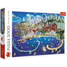 Trefl San Francisco öböl 2000db-os puzzle - Trefl puzzle, kirakós