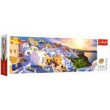 Trefl Santorini, Görögország - 1000 darabos panoráma puzzle puzzle, kirakós