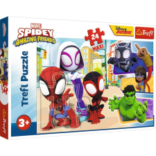 Trefl Spidey és barátai maxi puzzle 24 darabos Trefl puzzle, kirakós