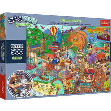 Trefl Spy Guy Európa nyomozós képkereső puzzle - 500 darabos puzzle, kirakós