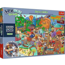 Trefl : Spy Guy Európa nyomozós képkereső puzzle - 500 darabos (241171) (241171) puzzle, kirakós