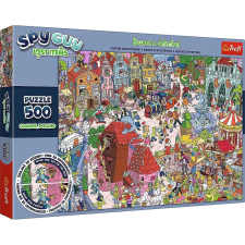 Trefl Spy Guy Gdansk városa nyomozós képkereső puzzle - 500 darabos puzzle, kirakós