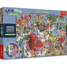 Trefl Spy Guy Gdansk városa nyomozós képkereső puzzle - 500 darabos puzzle, kirakós