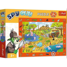 Trefl : Spy Guy Szafari nyomozós képkereső puzzle - 24 darabos (241228) (241228) puzzle, kirakós