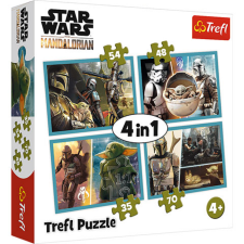 Trefl Star Wars: The Mandalorian 4 az 1-ben puzzle - Trefl puzzle, kirakós