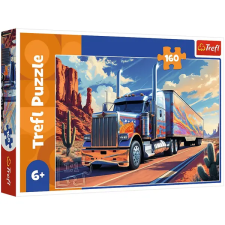 Trefl Teherautó az úton 160db-os puzzle - Trefl puzzle, kirakós