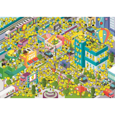 Trefl Trefl: 500 darabos Puzzle - Hol van Smiley? puzzle, kirakós