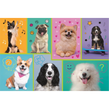 Trefl Trefl kirakó a kutyák világában 100 darabos puzzle, kirakós