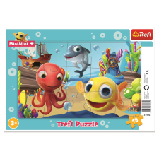 Trefl Trefl Minimini halacska puzzle 15 darabos puzzle, kirakós
