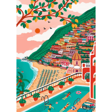 Trefl Trefl puzzle premium plus Positano, Olaszország 1000 darab puzzle, kirakós