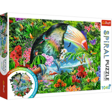 Trefl Trópusi állatok Spiral puzzle 1040db-os - Trefl puzzle, kirakós