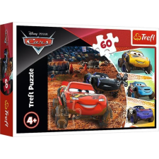 Trefl : Verdák 3 - Villám McQueen a barátaival puzzle - 60 darabos puzzle, kirakós