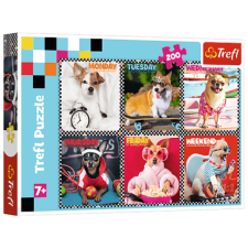 Trefl Vidám kutyusok 200db-os puzzle - Trefl puzzle, kirakós