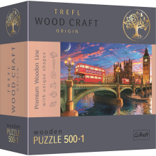 Trefl Westminster-palota és Big Ben fából készült puzzle - TREFL puzzle, kirakós