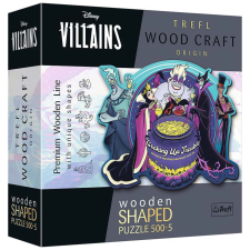 Trefl Wood Craft: Disney Gonosztevők 500+5db-os prémium fa puzzle puzzle, kirakós