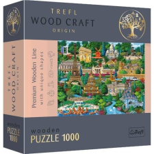 Trefl Wood Craft Híres helyek: Franciaország 1000 db-os prémium fa puzzle – Trefl puzzle, kirakós