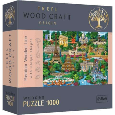 Trefl Wood Craft Híres helyek: Franciaország 1000db-os prémium fa puzzle (20150T) puzzle, kirakós