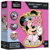 Trefl Wood Craft Junior: Disney Minnie egér világa fa puzzle 50db-os - Trefl