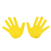 Tremblay Gumi padlójelölő, sárga kéz - TREMBLAY