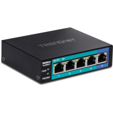 Trendnet 5-Port Gigabit PoE+ Switch (TE-GP051) hub és switch