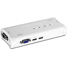 Trendnet KVM Switch 4PC USB (TK-407K) hub és switch