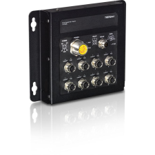 Trendnet Switch  8-Port Gbit Industrial PoE+ EN50155 M12 (TI-TPG80) hub és switch